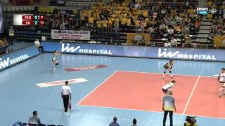 KimYeonKoung FB VB 2nd Match of Turkey League Final4 14 15 season [upl. by Sedecrem]