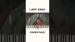 Lady Gaga  Poker Face Piano Tutorial  Sheet Music [upl. by Kynan991]