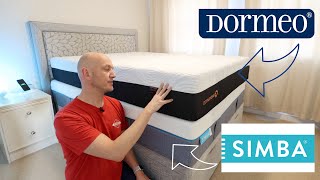 Simba Lux Vs Dormeo Octaspring Memory Foam Mattress Comparison [upl. by Xel]