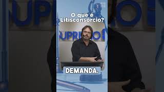 O QUE É LITISCONSÓRCIO processocivil direito direitoprocessualcivil lei prova concurso [upl. by Akisej]