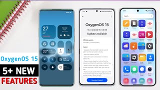 Oneplus OxygenOS 15 Android 15  Official Update New Features 🔥 [upl. by Andy]