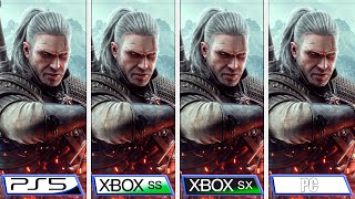 The Witcher III  Xbox Series SX  PS5  PC  NextGen Update Comparison  Analista de Bits [upl. by Yemiaj]