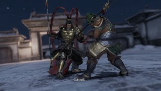 Dynasty Warriors 9  Lu Bu vs Zhang Fei Cutscene [upl. by Alecram]