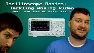 Oscilloscope Basics Tackling Analog Video feat Ste from HDRetrovision [upl. by Rayle]