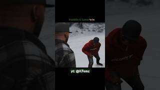 Franklin amp Lamar 🐐🐐💯 fyp franklinandlamar gta gtaonline lamarroastsfranklin shorts viral [upl. by Atekehs876]