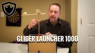 Balsa Glider Launcher Calculating Glide Ratio [upl. by Vogele]