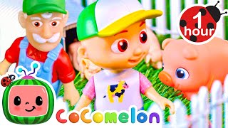 Old MacDonald Had a Farm  Toy Version  CoComelon Toy Play Learning  Nursery Rhymes for Babies [upl. by Tiebold]