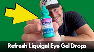 Refresh Liquigel Lubricant Eye Gel Drops review [upl. by Yeo]