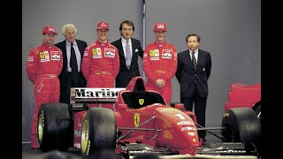 PRESENTAZIONE FERRARI F1 1996 [upl. by Ynatsyd]