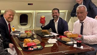 RFK Jr and Donald Trump Pose With McDonald’s Meal [upl. by Ayenet247]