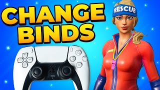 How to Change Controller Binds on Fortnite  Remap Button Layout amp Settings [upl. by Linea]