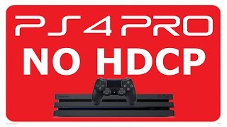 PS4 Pro Bypass HDCP with an HDMI Splitter [upl. by Ocirnor]