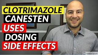 Clotrimazole Canesten  Uses Dosing Side Effects  Pharmacist Review [upl. by Kerrison]