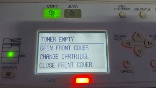 TONER EMPTY PROBLEM SOLVED TOSHIBA e STUDIO 230625062309A250620072303A2809A2303AM23072307 [upl. by Javed799]