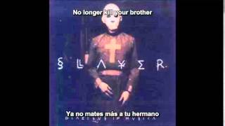 Slayer  Bitter Peace Diabolus In Musica Album Subtitulos Español [upl. by Aietal]