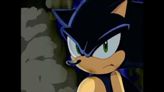 Sonic X Comparison Dark Sonic Japanese VS English [upl. by Inilam]