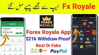 Forex Royale App  Forex Royale How To Withdraw Money  Forex Royale Se Paise Kaise Nikale [upl. by Caiaphas]