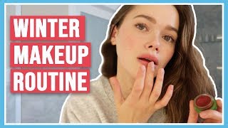 My Everyday Winter Makeup Routine [upl. by Annalise]