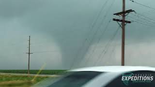 Minden Nebraska Tornado  July 6th 2024 [upl. by Hildy]