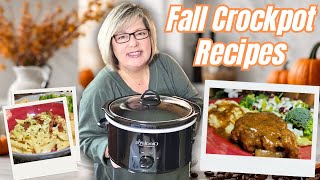 10 MUST TRY CROCKPOT RECIPES TO KICK OFF FALL EASY SLOW COOKER MEALS FOR BUSY REAL LIFE FAMILIES [upl. by Rockey]