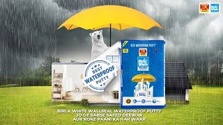 Birla White WallSeal Waterproof Putty  English [upl. by Bush]