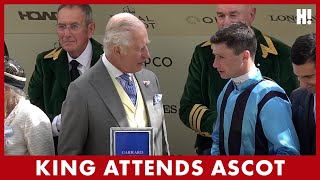 Kings attendance at ROYAL ASCOT 2024 All the Glamour and Highlights  HELLO [upl. by Anyaled]