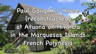 Paul Gauguins house on Hiva Oa [upl. by Martie]