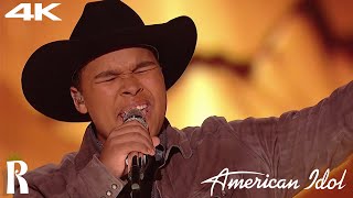 Triston Harper  Easy On Me  Top 7 Perform  American Idol 2024 4K Performance [upl. by Johna730]