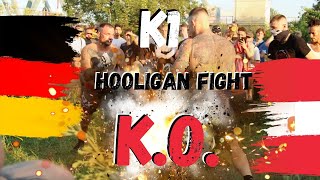 HOODFIGHT  K1  77  Deutscher Hooligan vs Österreichischer Hooligan  Season 4 [upl. by Laurinda]