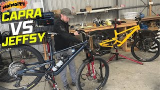 YT CAPRA VS YT JEFFSY TESTED  Jack Moir [upl. by Lyram]