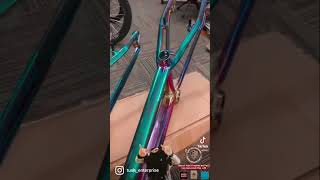 Meybo Bikes 2022 Holeshot Oil Slick BMX frame [upl. by Engelhart131]