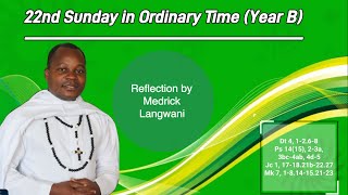 22nd Sunday in Ordinary Time Year BReflection on Sunday’s scriptures by Medrick Langwani [upl. by Daniele]