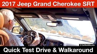 2017 Jeep Grand Cherokee SRT  Quick Test Drive  Walkaround  CarNichiWacom [upl. by Gaillard143]