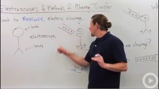 Charge Transfer  Electroscope [upl. by Madelene926]