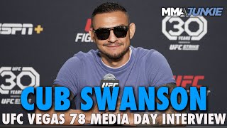 Cub Swanson Has No Regrets Over Bantamweight Move But Says 145 Makes Most Sense  UFC on ESPN 51 [upl. by Tench699]