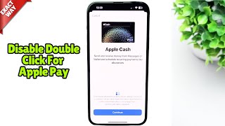 How To Disable Double Click Side Button For Apple Pay On iPhone [upl. by Hentrich]