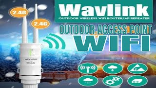 Wavlink  Wavlink Outdoor Access Point wifi [upl. by Ezmeralda692]