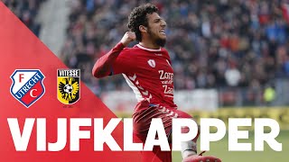 VIJFKLAPPER  FC Utrecht DOMINEERT en verslaat Vitesse 💪 [upl. by Esinal]