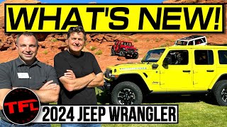 Here’s Everything That’s New amp Improved on the 2024 Jeep Wrangler Including THIS Unexpected Upgrade [upl. by Zacarias]