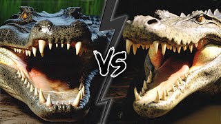 Fight ALLIGATOR vs CROCODILE  Who would WIN [upl. by Blus834]