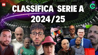 PREDICTION CLASSIFICA SERIE A 202425 [upl. by Healion]