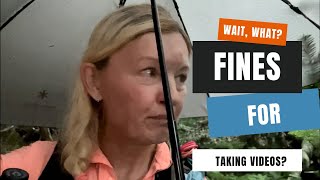 Will I be fined for taking a video hiking camping appalachiantrail2022 [upl. by Parris]