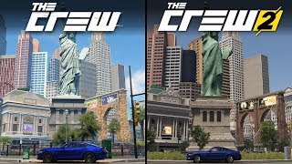 The Crew vs The Crew 2  Direct Comparison [upl. by Johnny]