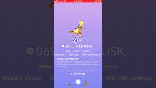 Pokemon Go Heliolisk amp Heliotop Bug [upl. by Nakada]