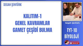 KALITIM1 Gamet Çeşidi Bulma  TYT BİYOLOJİ  10SINIF BİYOLOJİ  YKS 2025 [upl. by Ynaffital]