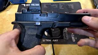 TriggerTech Glock competition trigger Preview [upl. by Adelric]