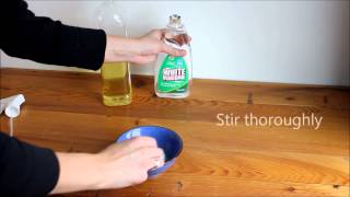 How to make Natural Wood Furniture Polish [upl. by Acireh993]