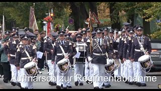 Klompenfest 2024 in GrevenbroichElsen Aufmarsch zur Regimentabnahme [upl. by Cleary]