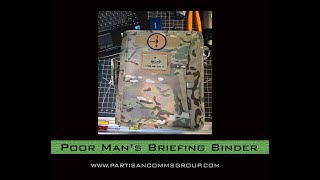 E40 Poor Mans Briefing Binder [upl. by Jaime755]