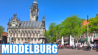 Middelburg 2024 🇳🇱 Zeeland Netherlands ☀️ Walking tour [upl. by Odnomor]